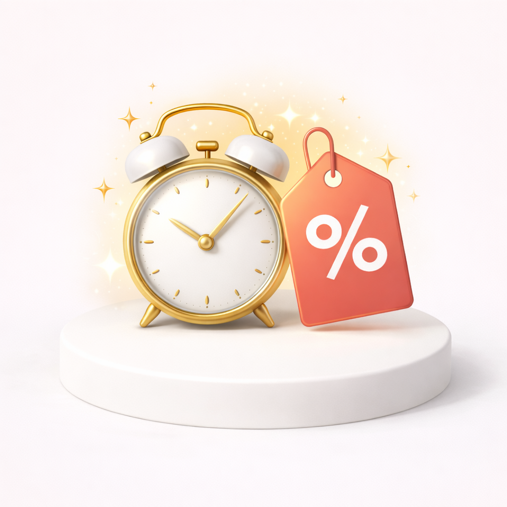 zaman ve indirim zamanı